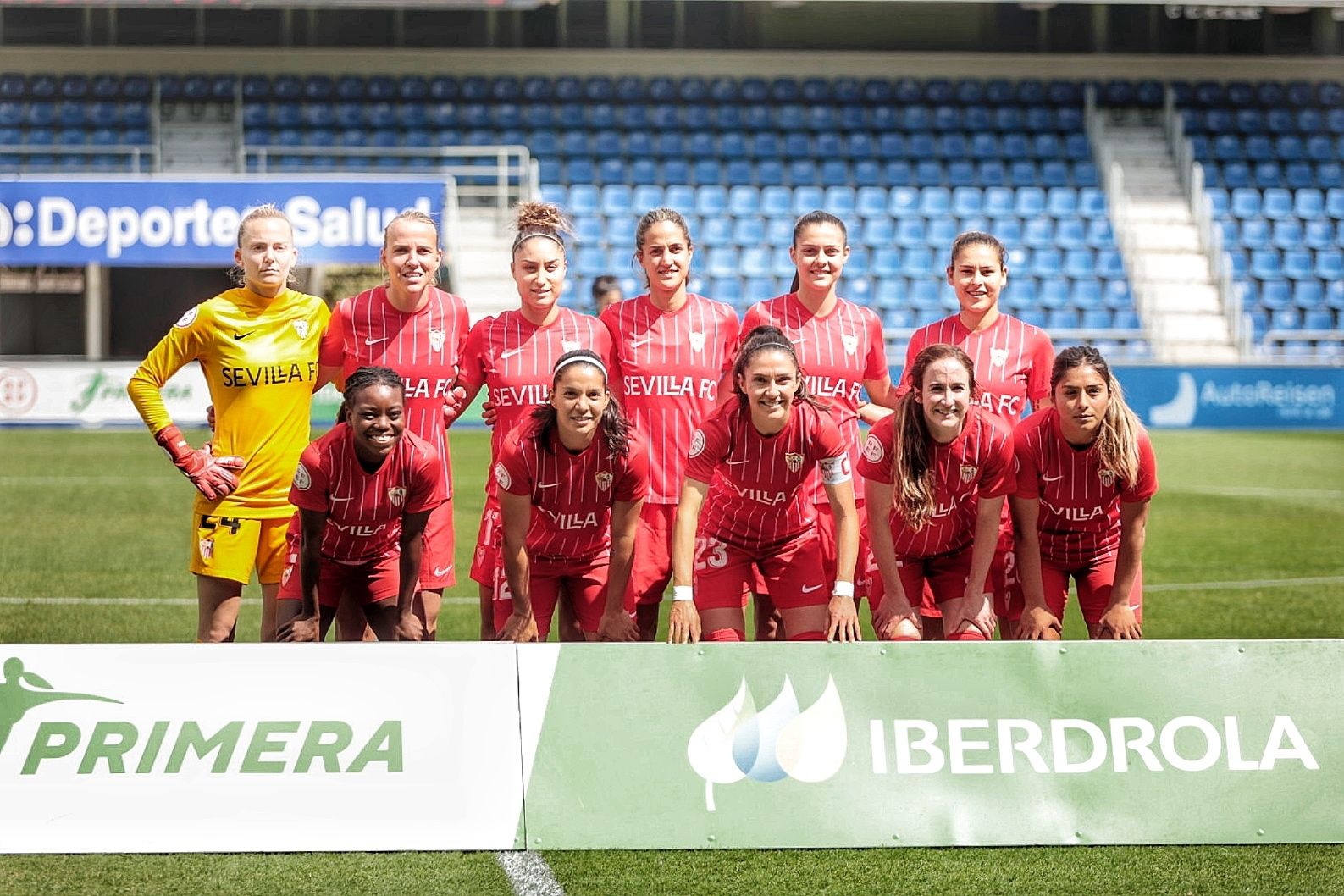 Partido futbol UDG Tenerife-Sevilla de Primera Iberdrola liga femenina