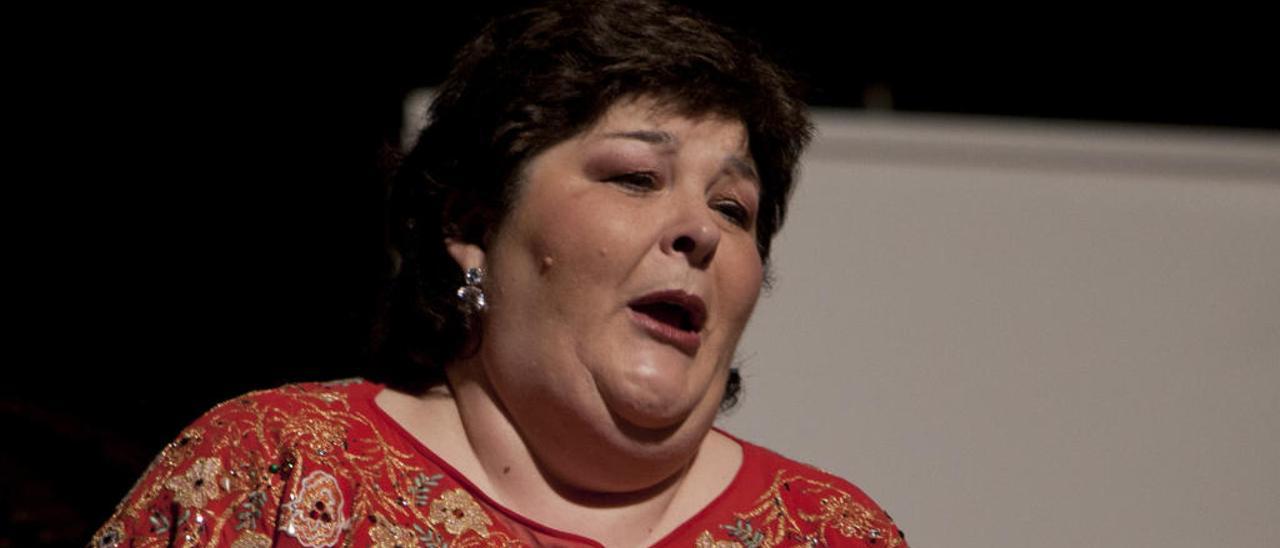 La soprano eldense Ana María Sánchez.