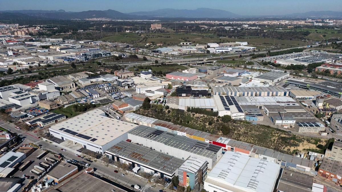 El polígono industrial Can Parellada, en Terrassa