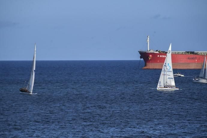 21-09-19 DEPORTES. BAHIA DEL PUERTO. LAS PALMAS DE GRAN CANARIA. Vela latina. Desempate Guanche-Tomás Morales por el título del Campeonato. Fotos: Juan Castro.  | 21/09/2019 | Fotógrafo: Juan Carlos Castro