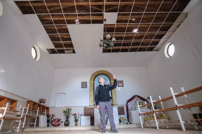 Este es el estado actual de la Ermita de San Crispín