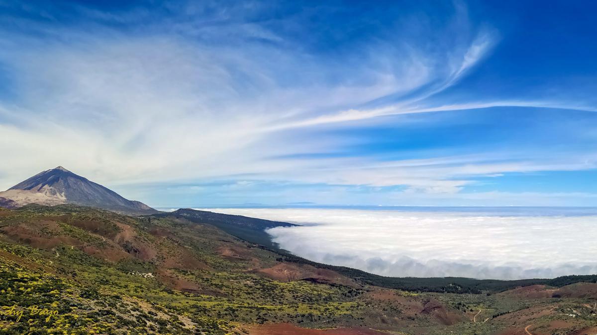 Mar de nubes en Tenerife