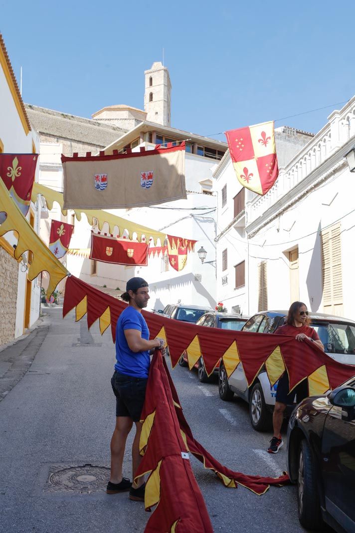 Preparativos de Ibiza Medieval