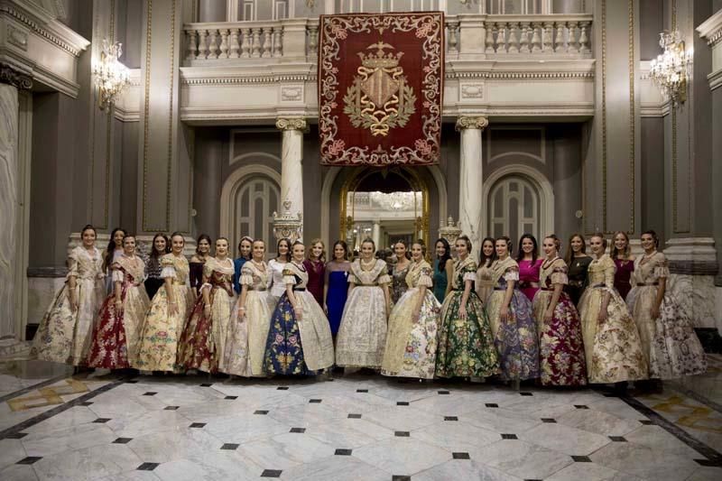 Proclamación de las falleras mayores de València 2020