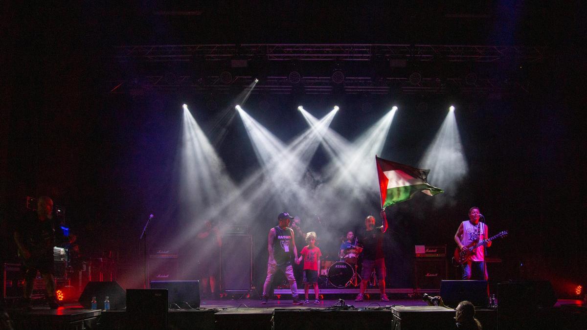 Un concierto del Flores Rock en la pasada edición