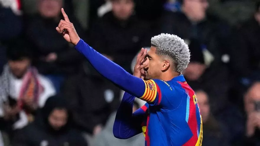 El gol que alegra los corazones del barcelonismo: así logró Araujo el gol de su ‘resurrección’