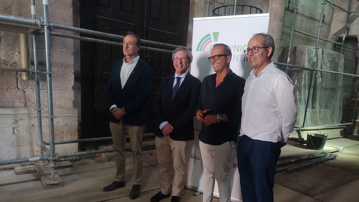Desde la izquierda, Jesús Castillo, José Ramón Sola, José Manuel Chillón y Juan Carlos López.