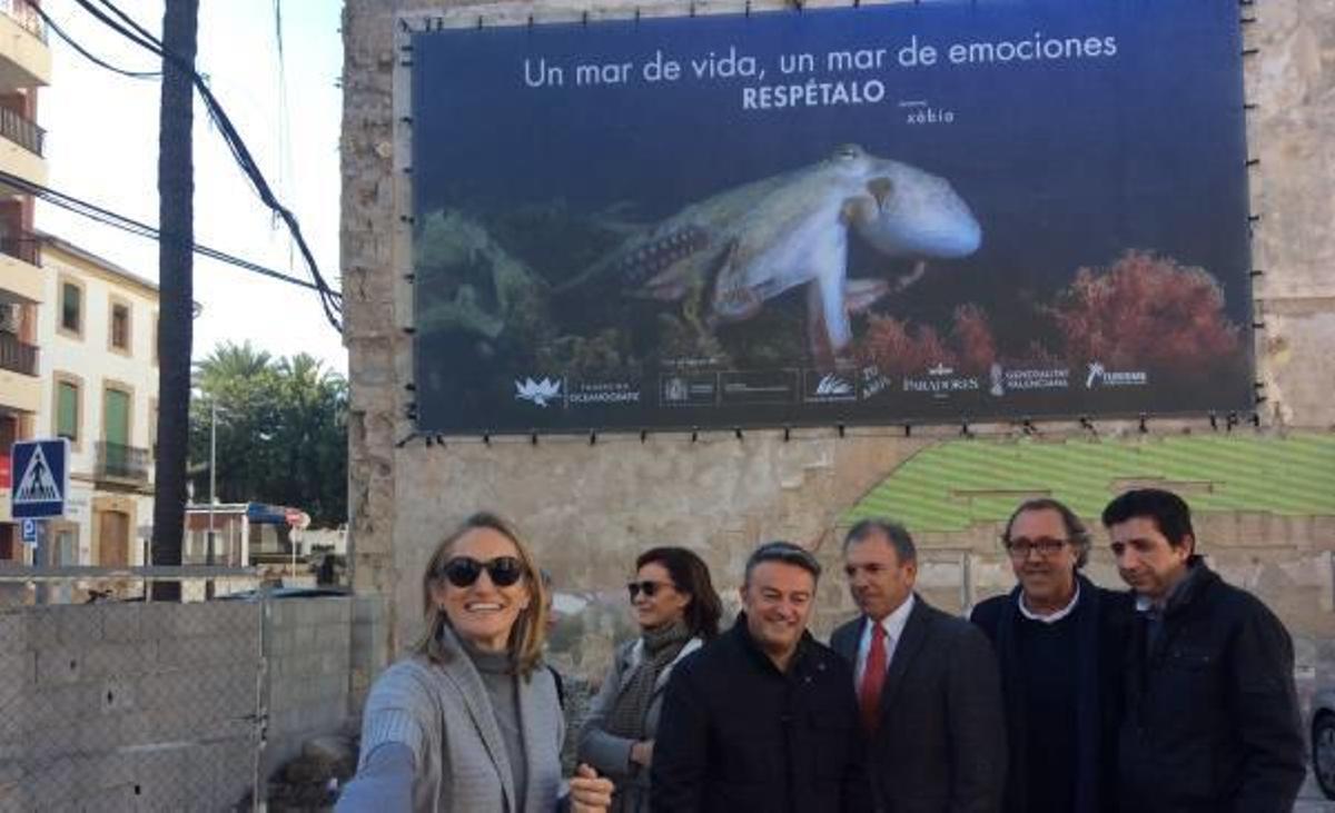 Huidizas y ahora gigantescas criaturas del mar en Xàbia