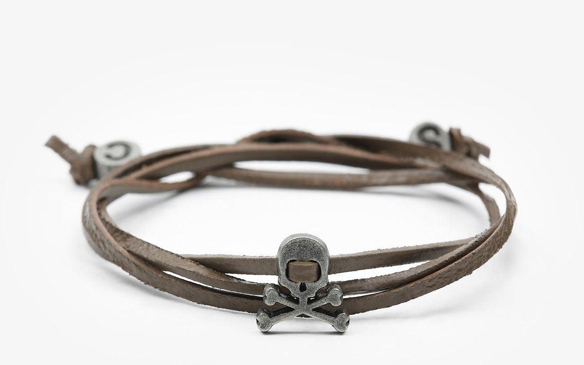 Pulsera de cuero de Scalpers