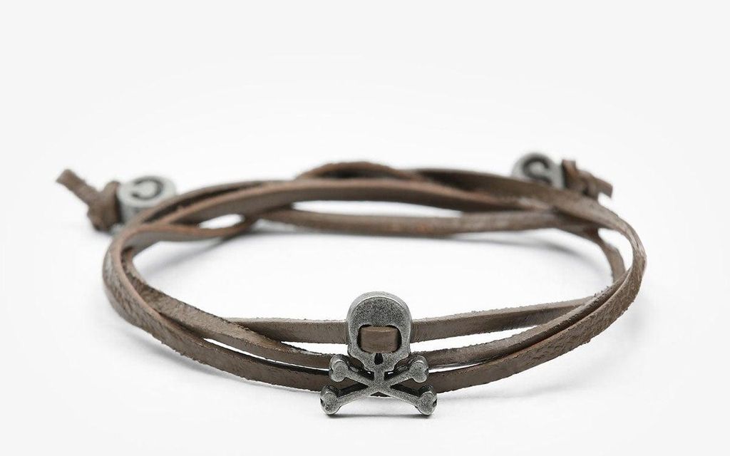 Pulsera de cuero de Scalpers