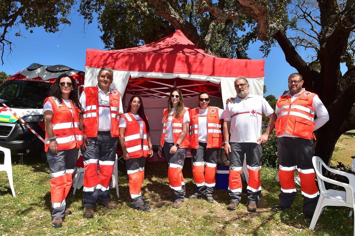 Cruz Roja, en el día del Puerto de Plasencia.