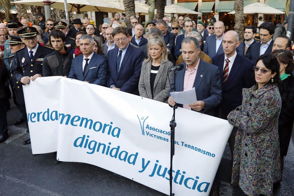 Día Europeo de las Víctimas del Terrorismo en València