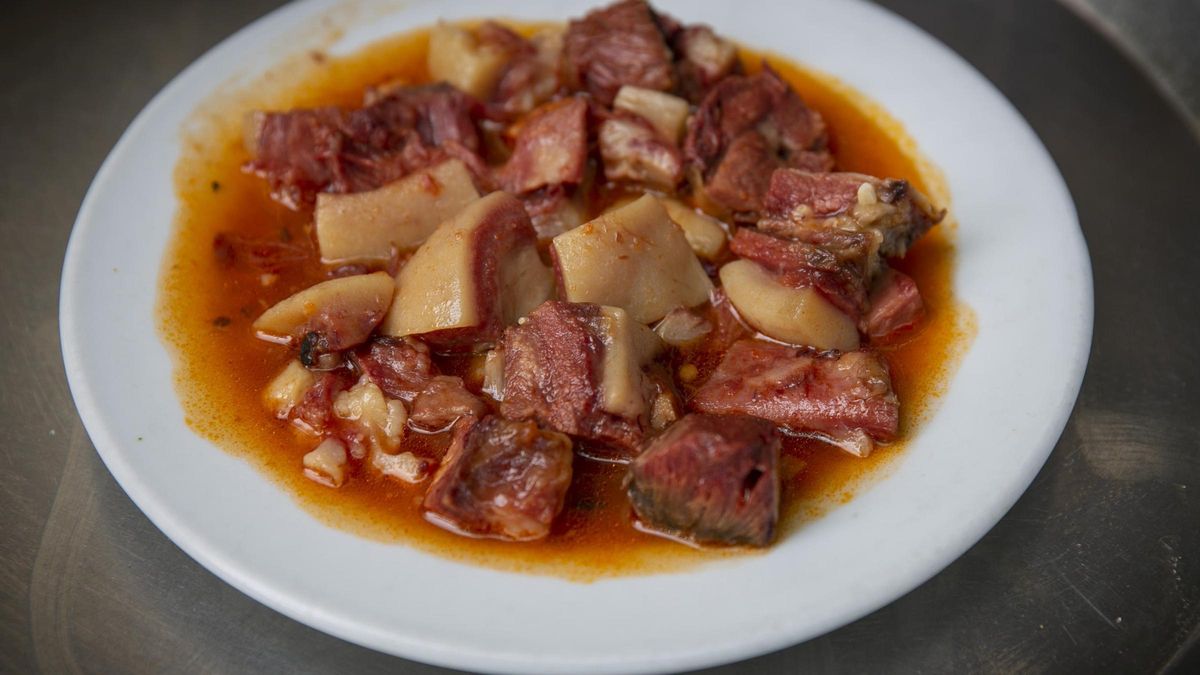 El 'capipota' del restaurante Gelida.