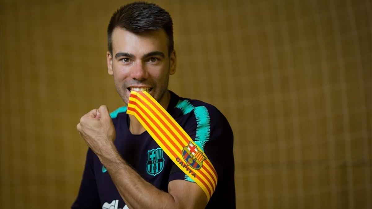 Sergio Lozano, muy ilusionado por su capitanía