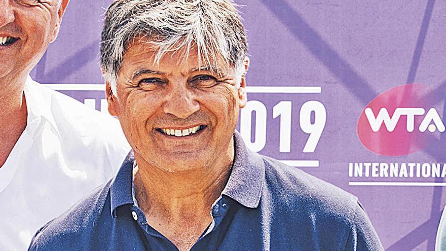 Toni Nadal, en un acto del Mallorca Open.