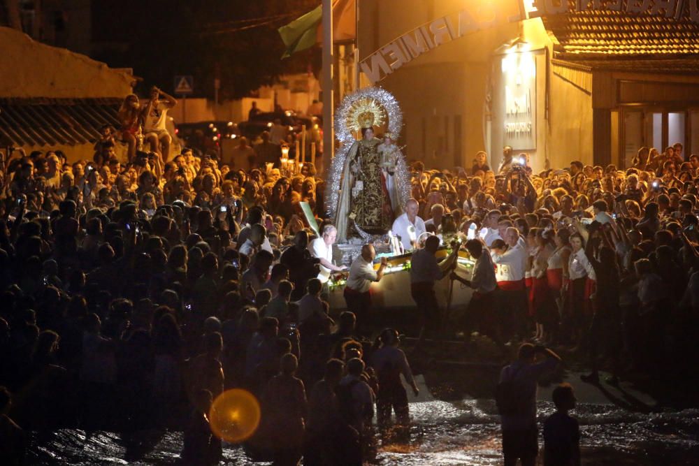 Procesión de la Virgen del Carmen en Pedregalejo