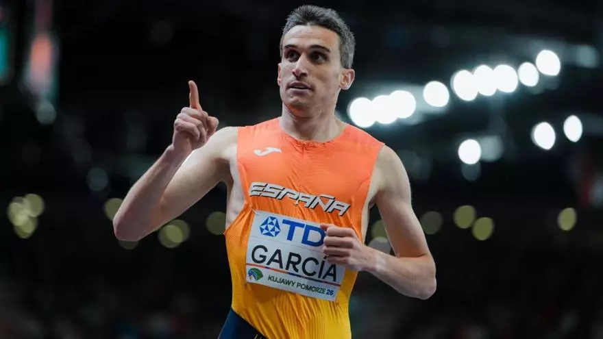 Mariano García consigue el oro en los 1.500 de los Mundiales de Torun