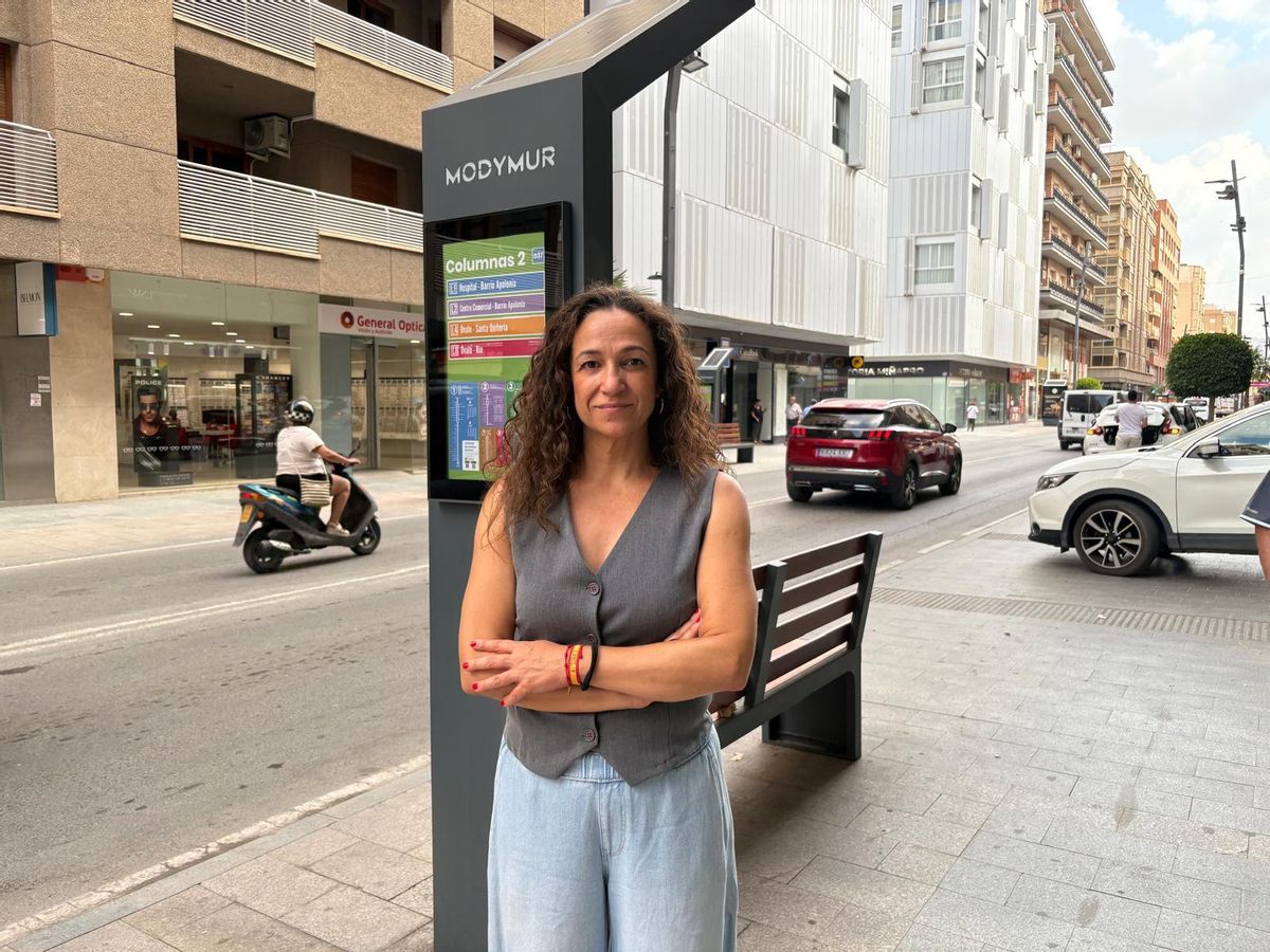 Isabel Casalduero, portavoz y Secretaria General del PSOE en Lorca.