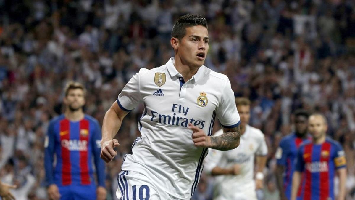 James Rodríguez habló de su salida del Real Madrid