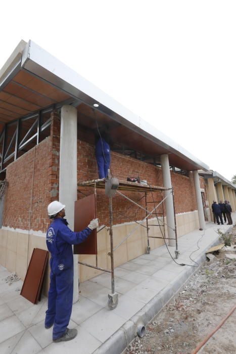 Obras en el Museo de Pusol