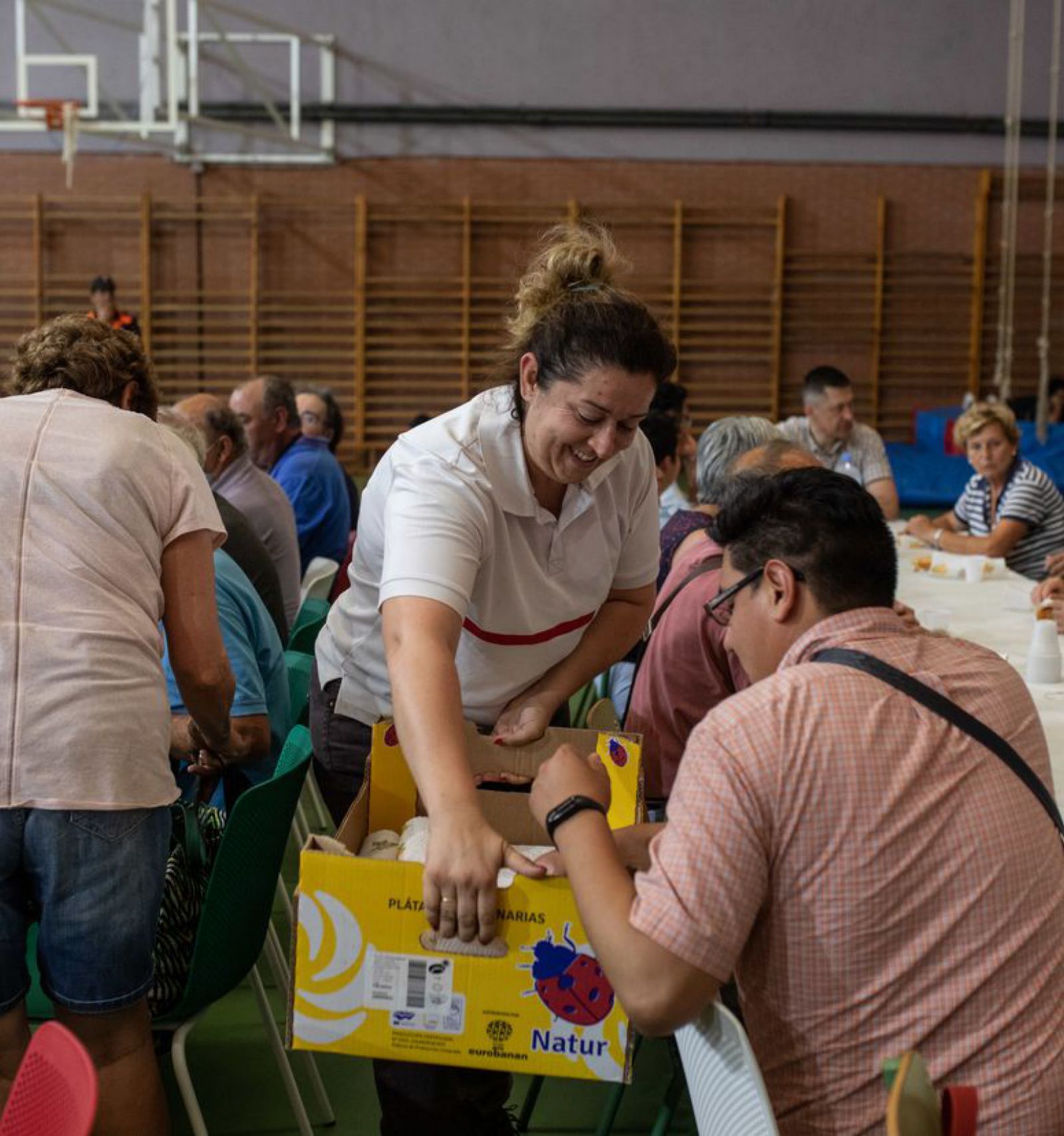 Reparto de alimentos 