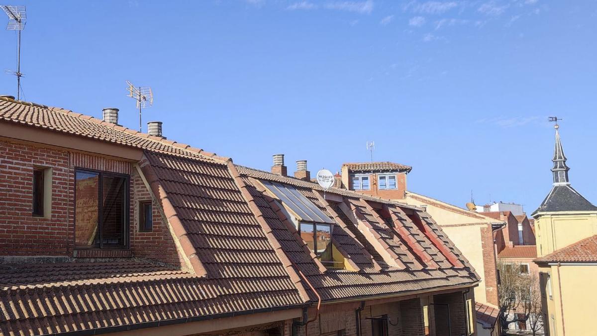 Una zona del centro del casco urbano benaventano posiblemente afectada por las interferencias. | J. A. G.