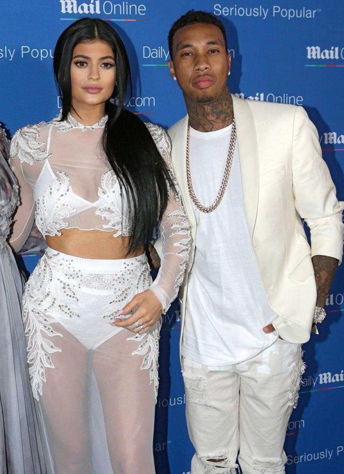 Kylie Jenner junto a Tyga en el Festival Internacinal de Publicidad Lions 2015 que se celebra en Cannes