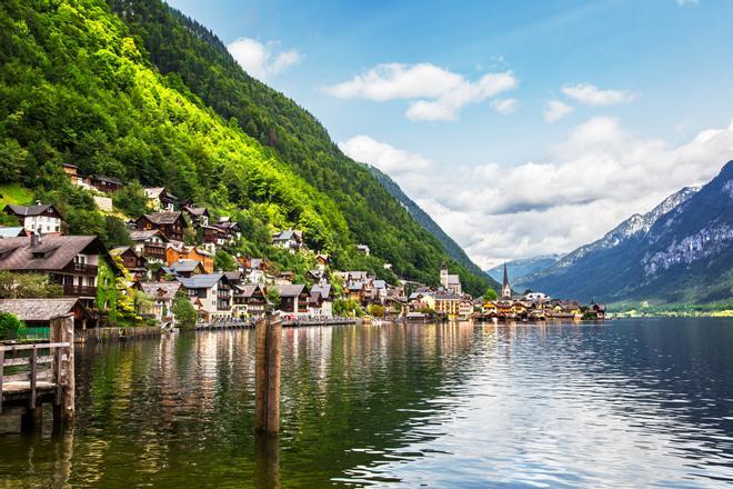 Hallstatter See, en Austria