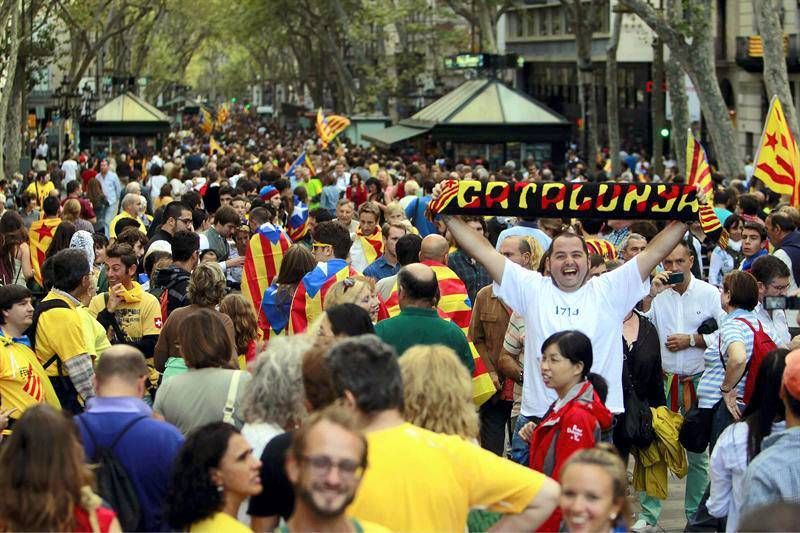 Fotogalería: La Diada de Cataluña 2013