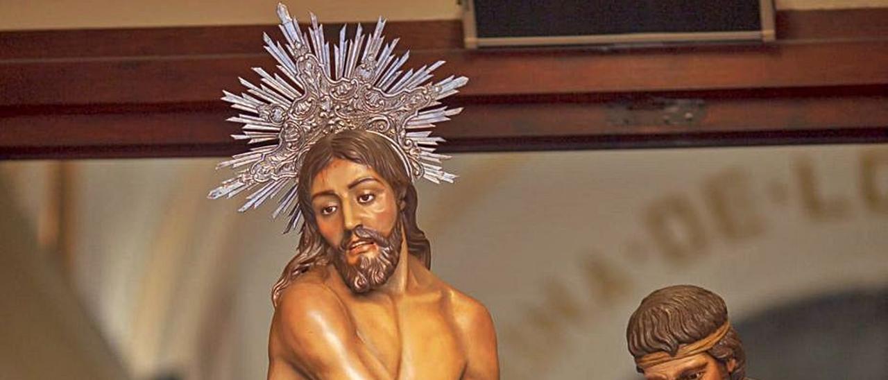 Grupo escultórico de Jesús en la Columna. | LEVANTE-EMV