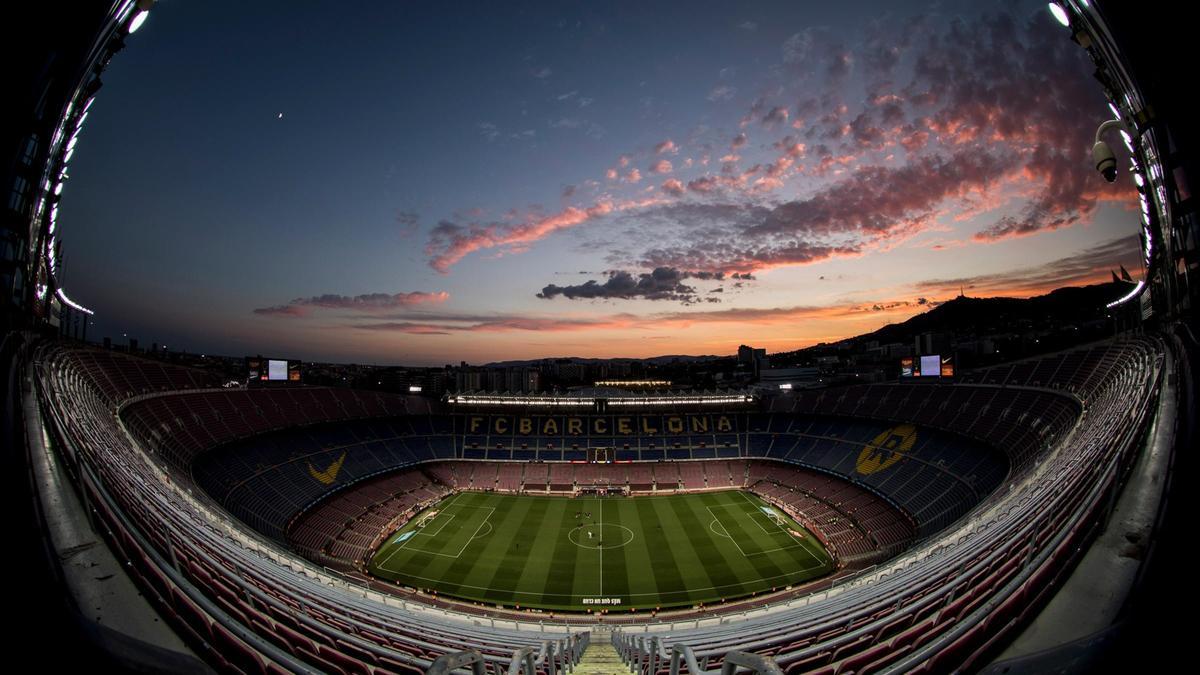 Una imagen del Camp Nou.