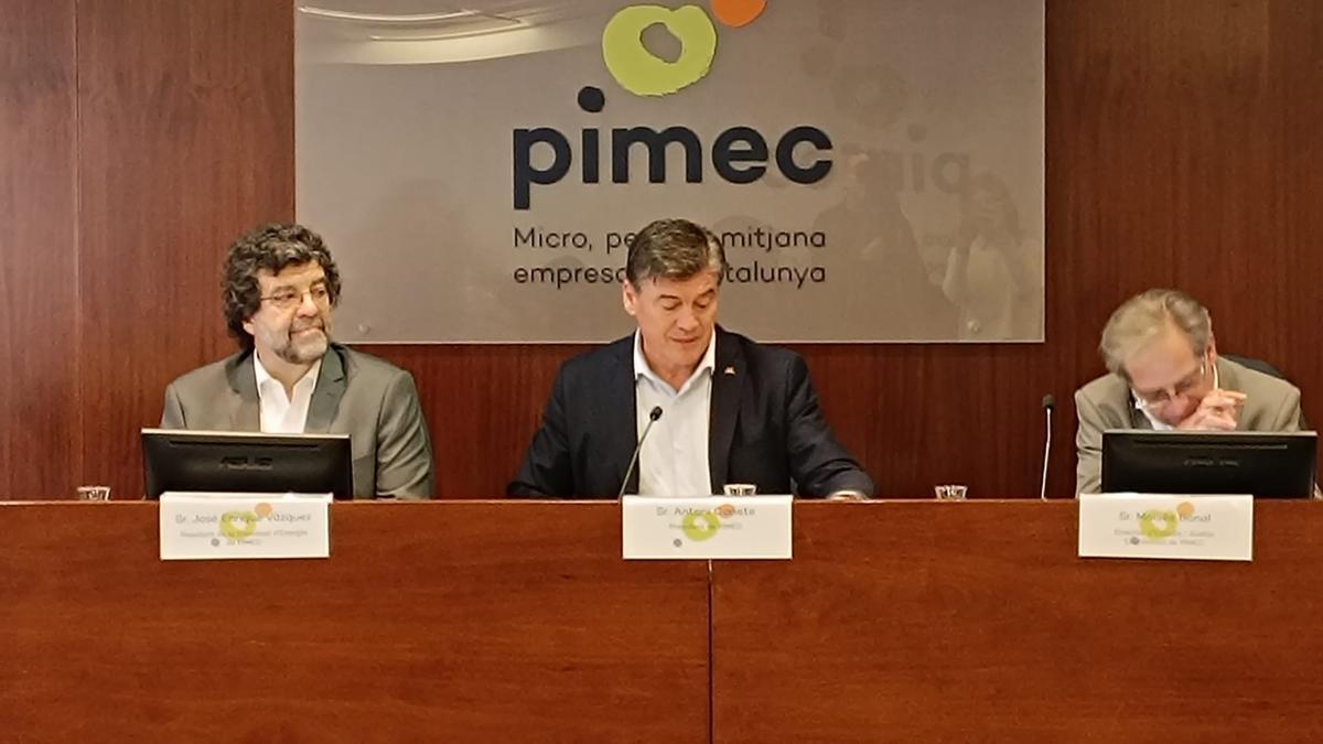 Vázquez, Cañete y Bonal en rueda de prensa este miércoles