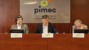 Vázquez, Cañete y Bonal en rueda de prensa este miércoles