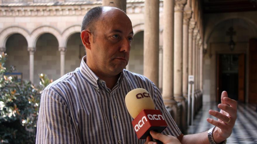 Gonzalo Bernardos en la Universidad de Barcelona.