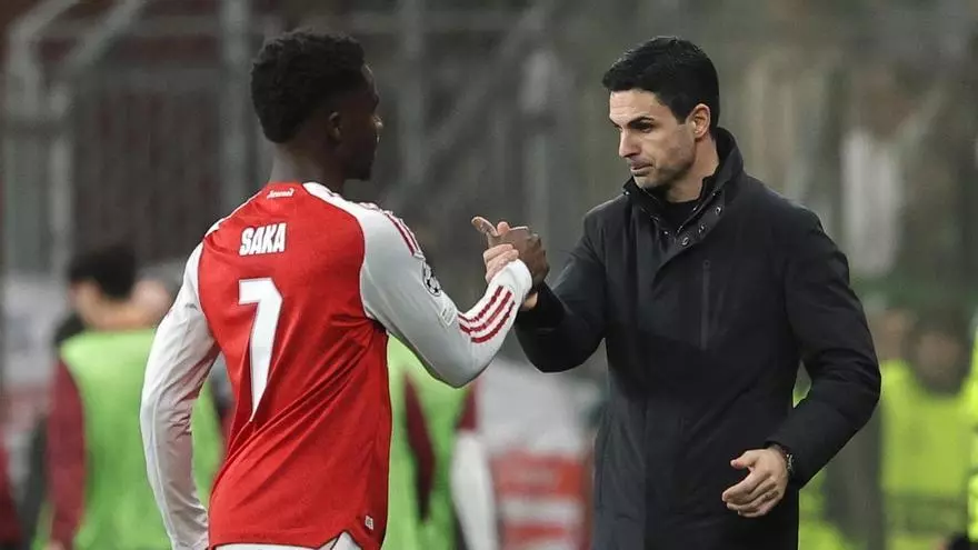 Arteta sale en defensa de Saka: "Debemos comprender las exigencias que les imponemos a los jugadores"