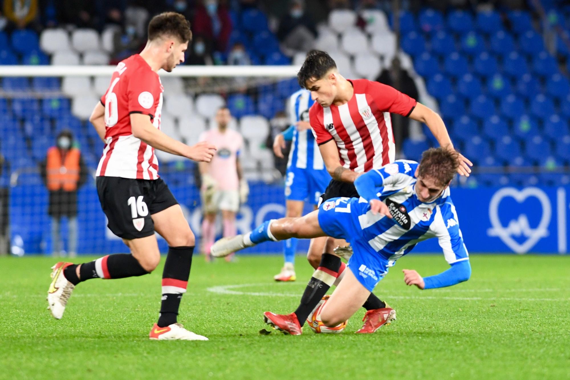 El Dépor empata en Riazor con el Bilbao Athletic