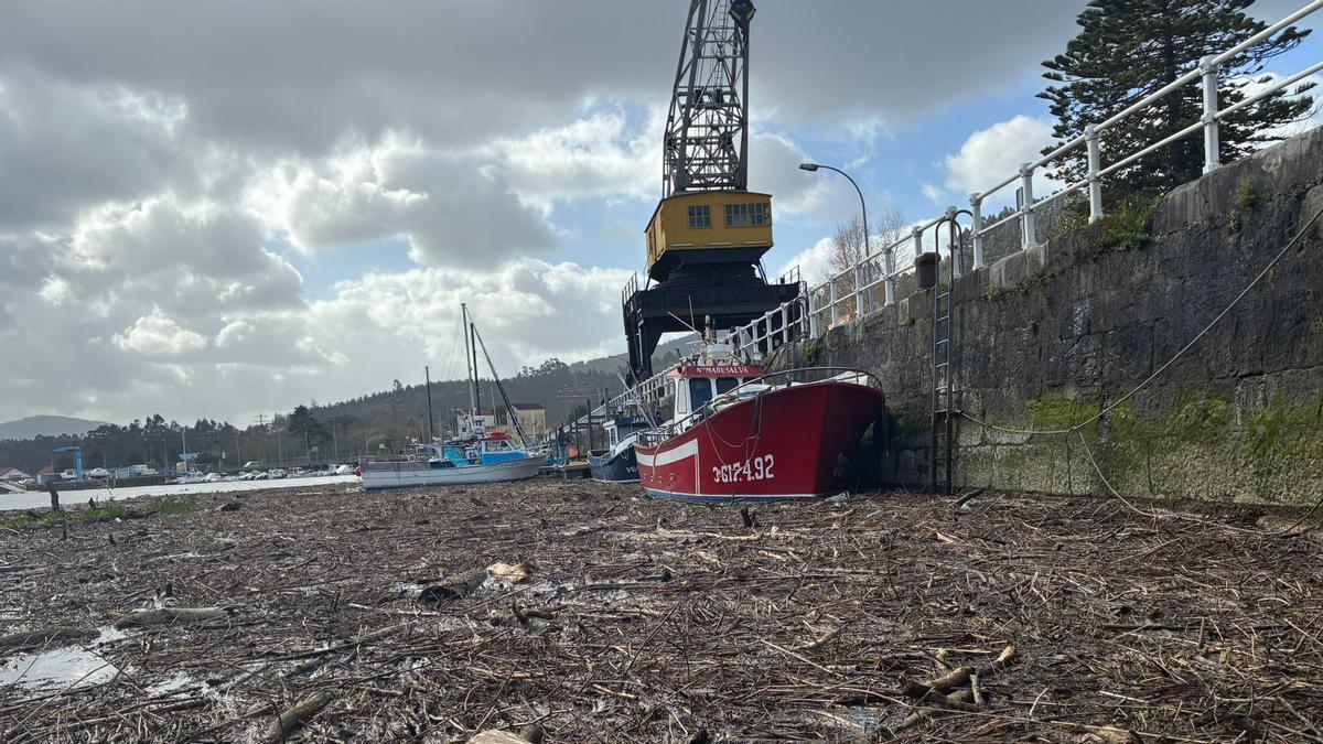EN IMÁGENES: El rastro de la borrasca "Oriana" en San Esteban