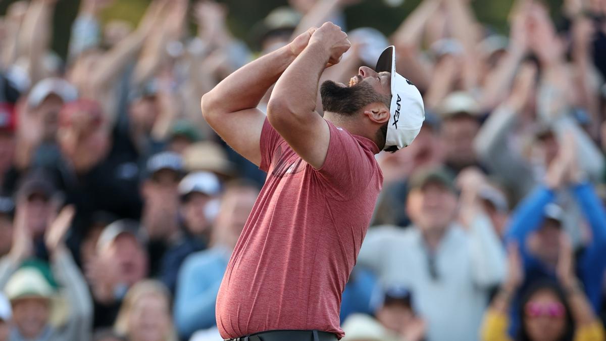 El español Jon Rahm gana su primer Masters, en imágenes