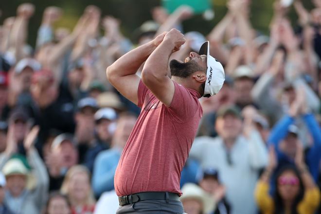 El español Jon Rahm gana su primer Masters, en imágenes