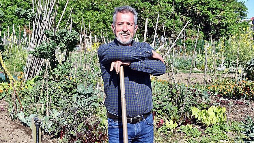 Manuel Patiño, portavoz de la asociación de Leria na Leira