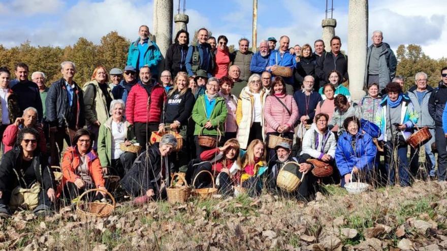 Éxito de participación en la excursión micológica a Sanabria