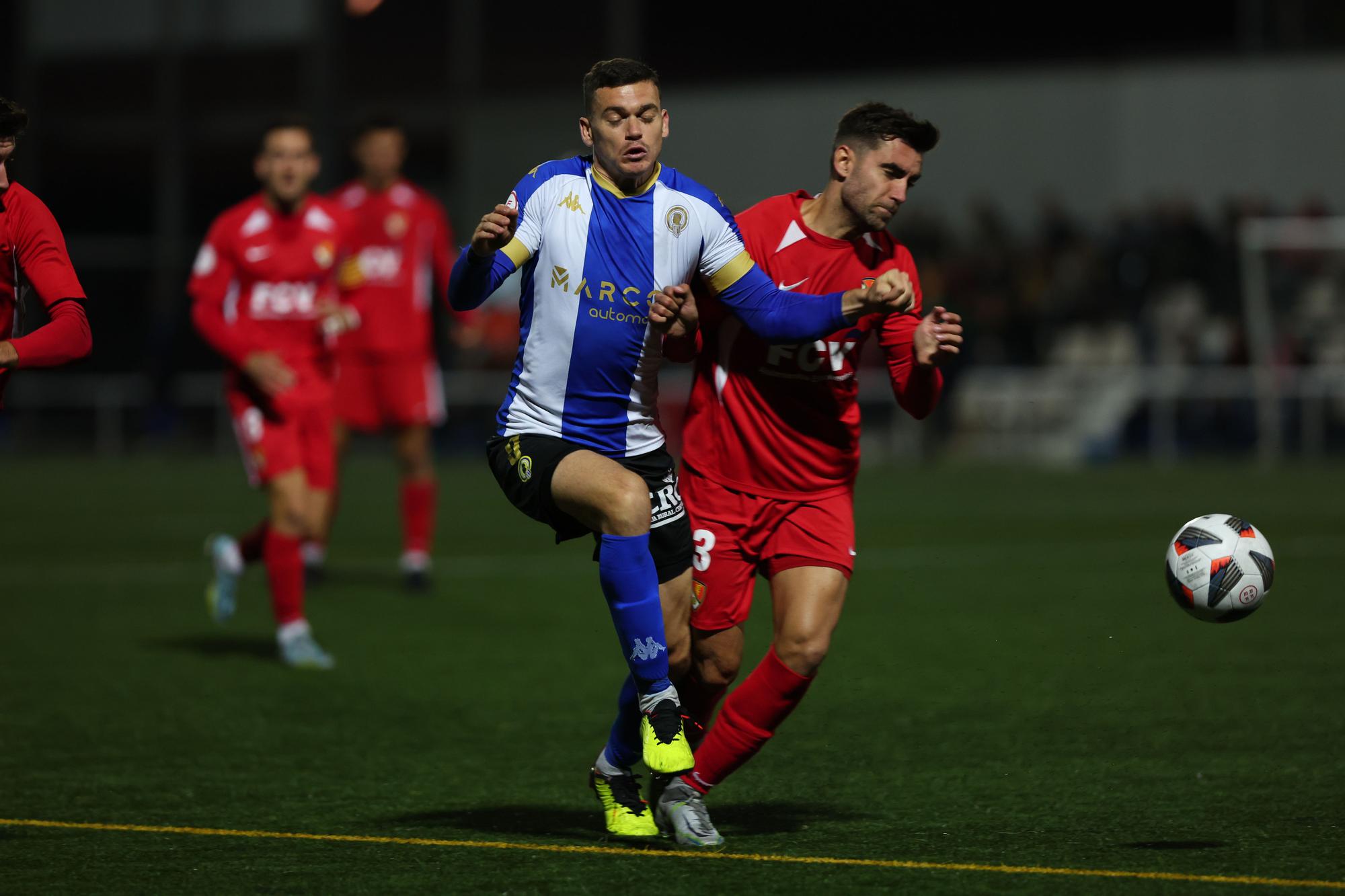 Las imágenes del Terrassa FC - Hércules CF