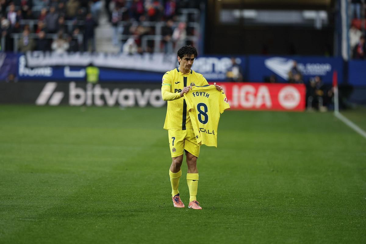 Villarreal dedica el gol a Foyth.