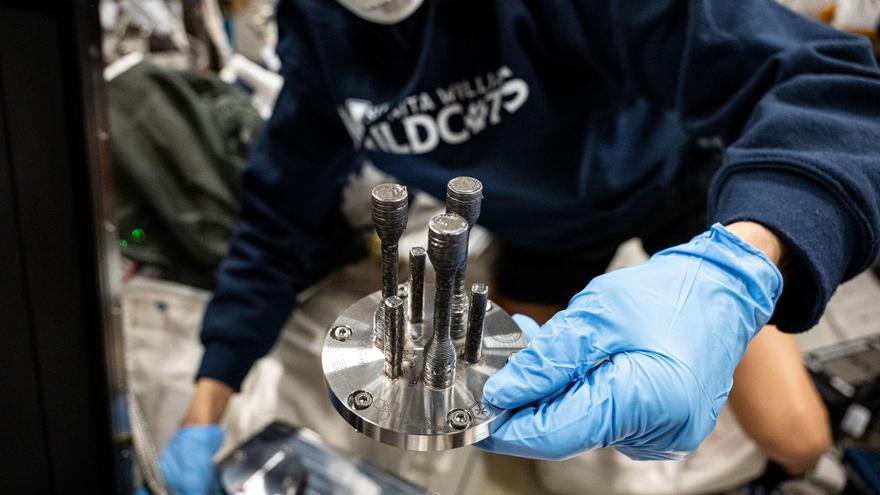 Concretada la primera impresión 3D con metal directamente en el espacio