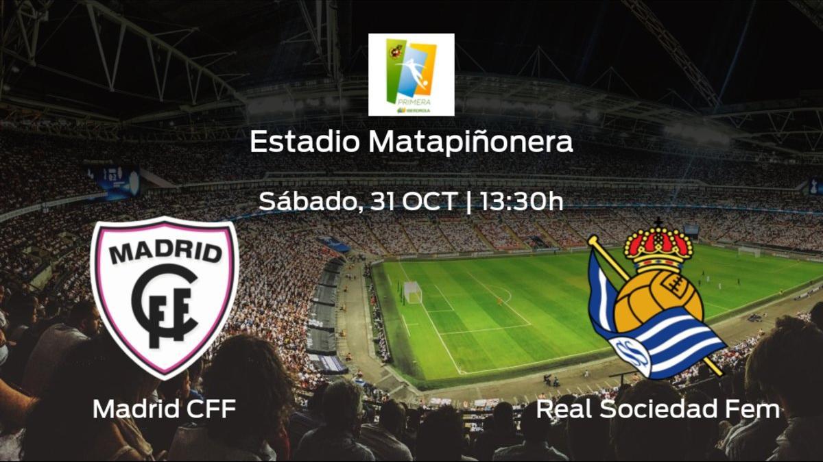 Previa del encuentro: Madrid CFF - Real Sociedad Femenina