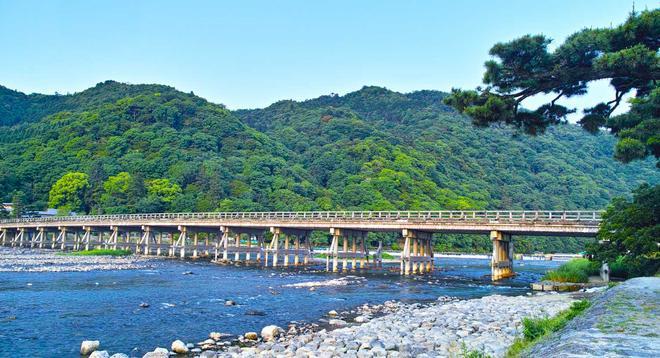 Kyoto Arashiyama Togetu Bridge