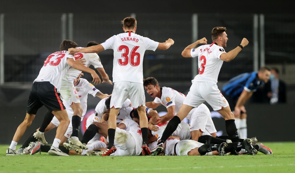 El Sevilla levanta su sexta Europa League