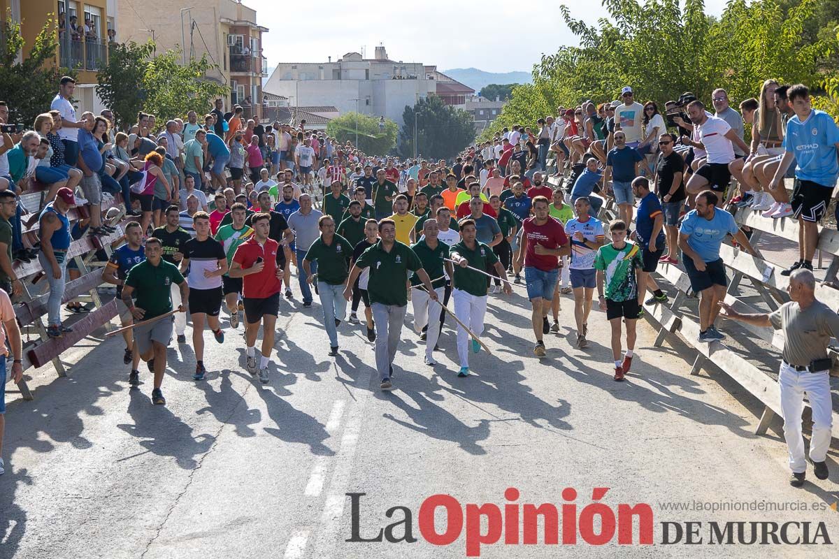 Sexto y último encierro de la Feria Taurina del Arroz en Calasparra