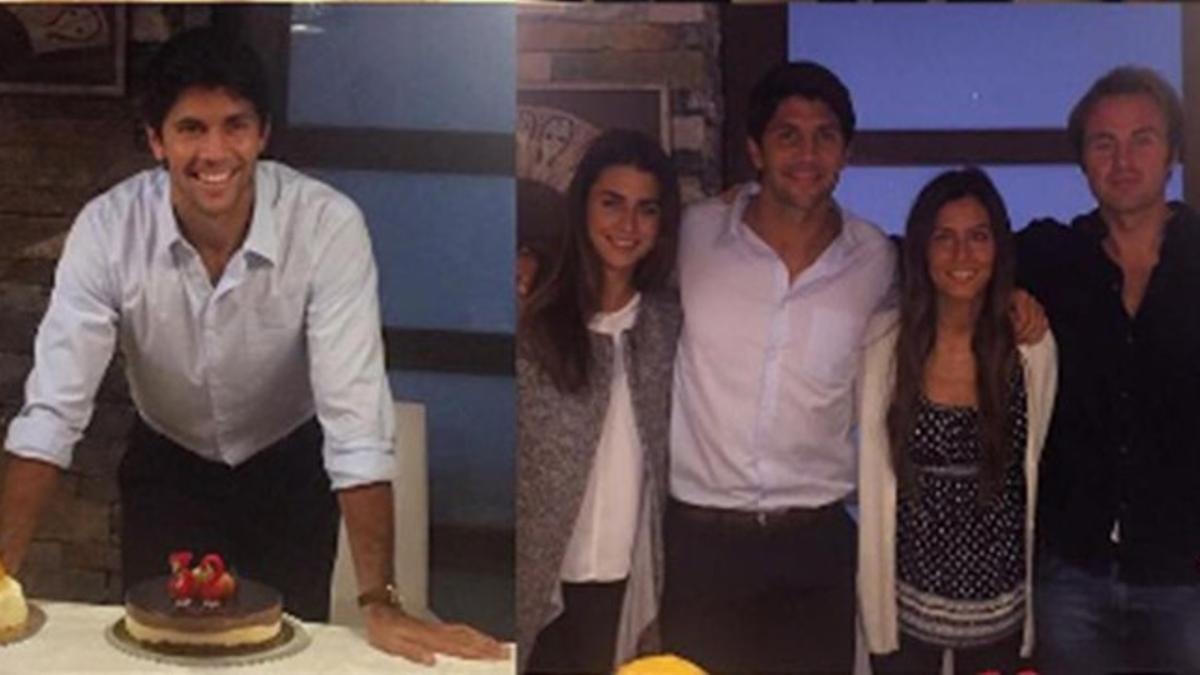 Fotos del cumpleaños de Fernando Verdasco que el tenista ha colgado en Instagram.
