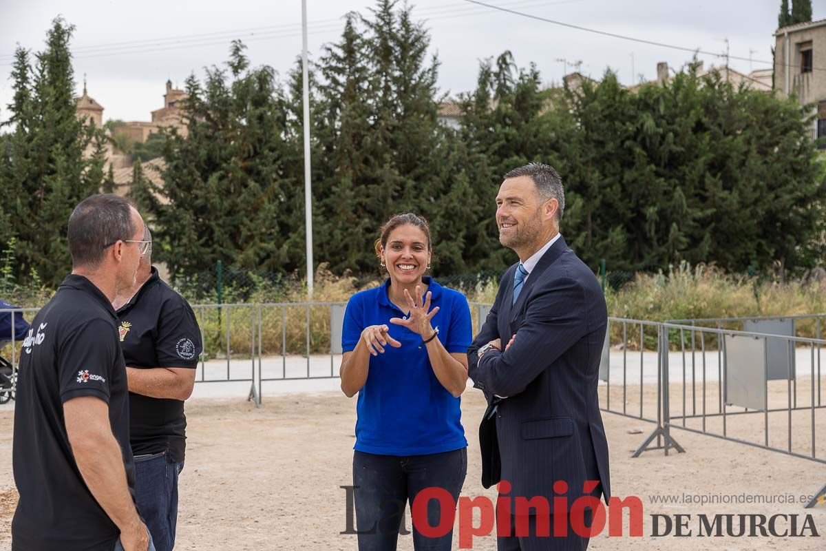 Control veterinario de los Caballos del Vino en Caravaca